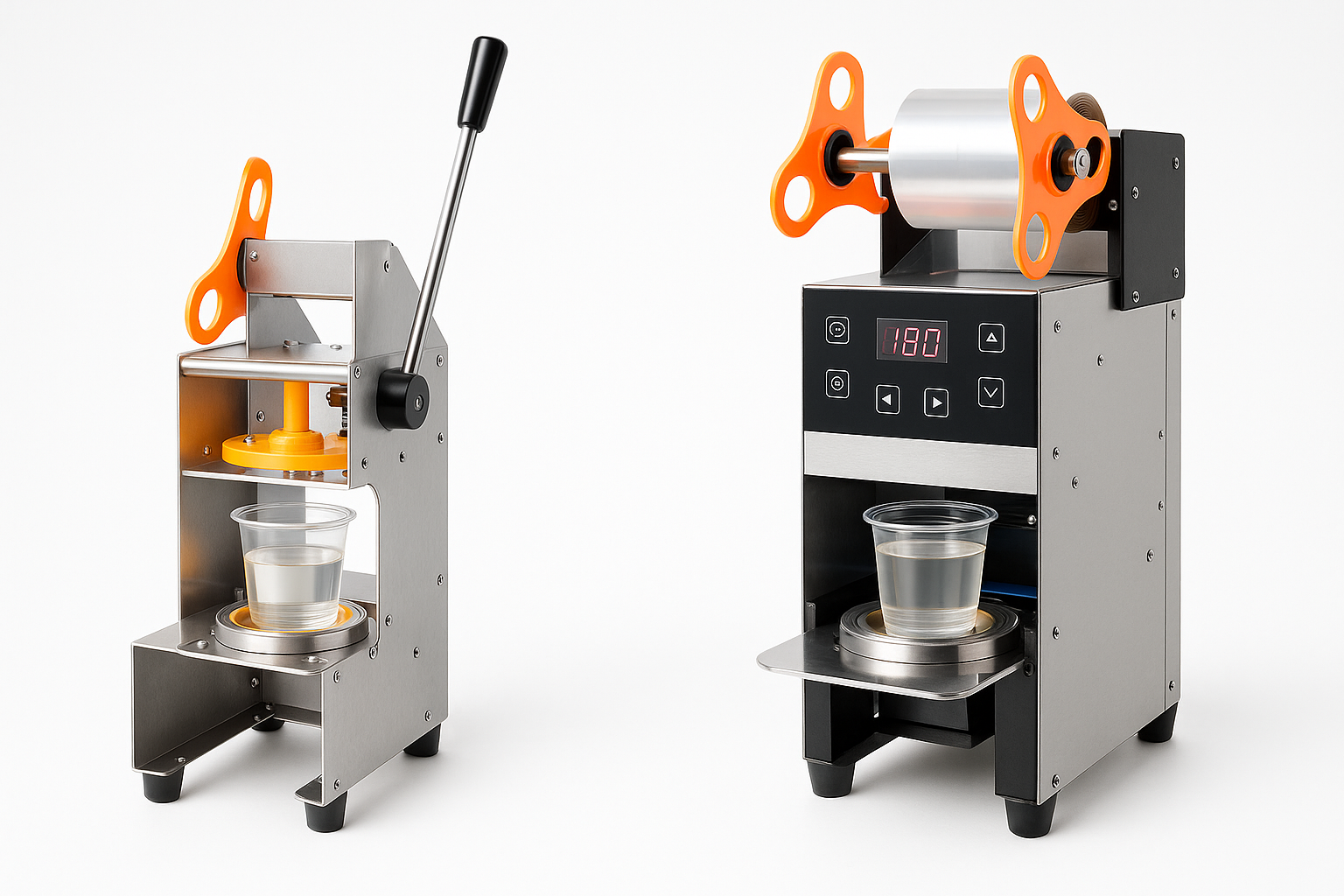 Manual vs Automatic Cup Sealers: Which Is Best for Your Cloud Kitchen?