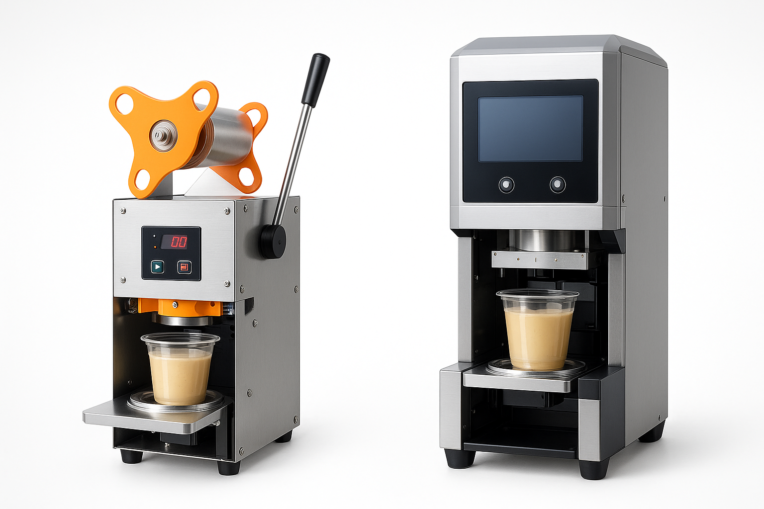 Semi-Automatic vs Fully Automatic Cup Sealers: Complete Comparison for 2025