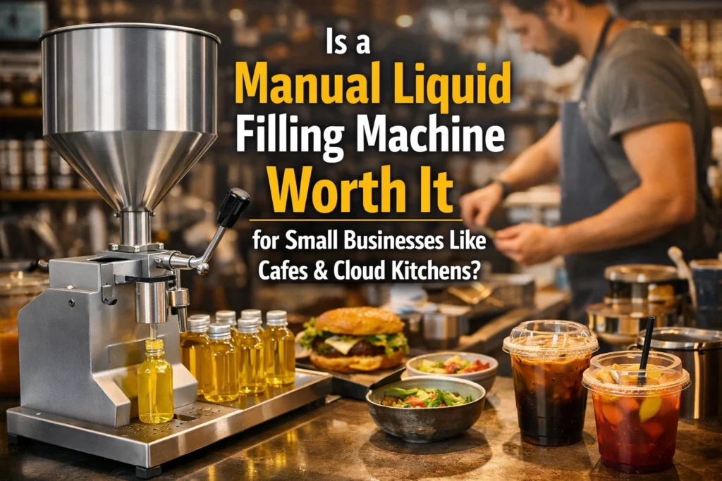 Is a Manual Liquid Filling Machine Worth It for Small Businesses