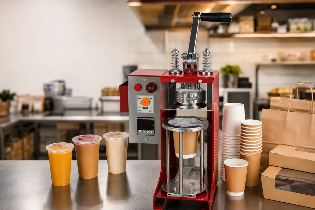Cup Sealing Machine vs Cling Wrap Which Gives Better Results for Hot Food Delivery