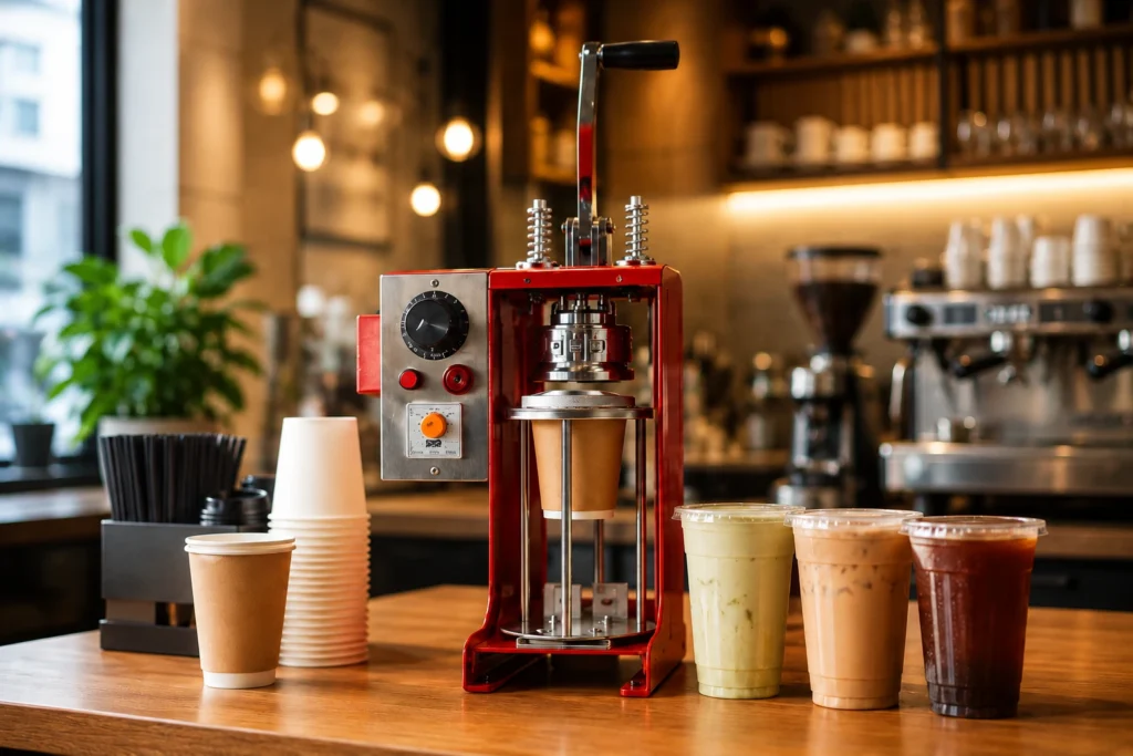 Best Manual Cup Sealing Machine for Small Cafes and Beverage Startups