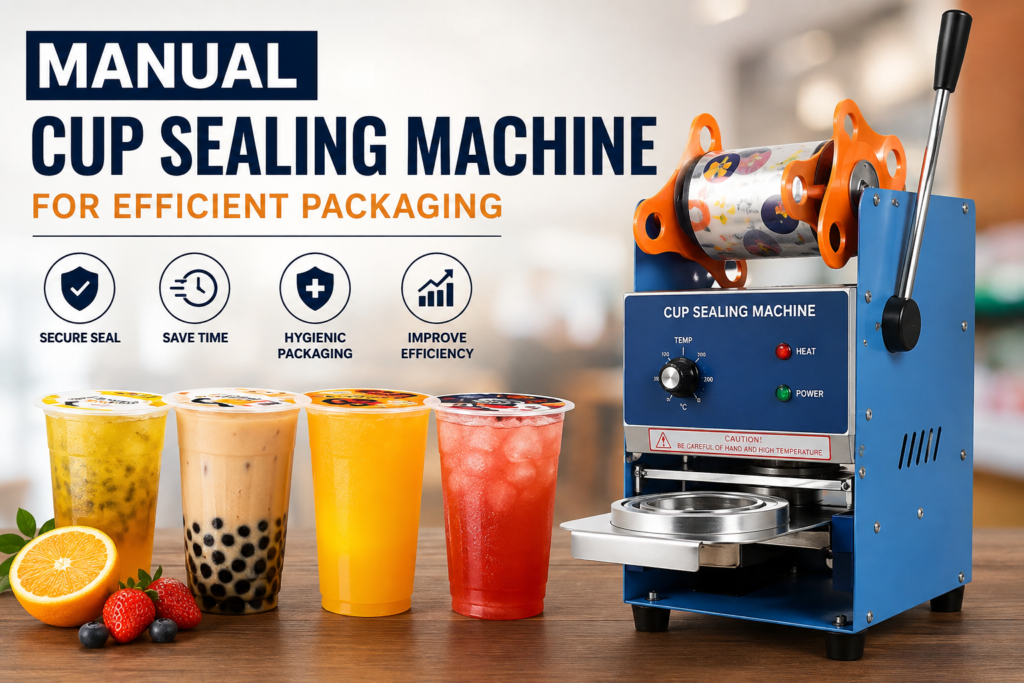 manual cup sealing machine